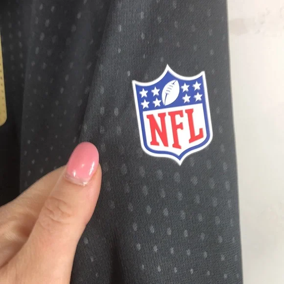 Nike NFL New Orleans Saints black hooded sweatshirt size large - Picture 7 of 12